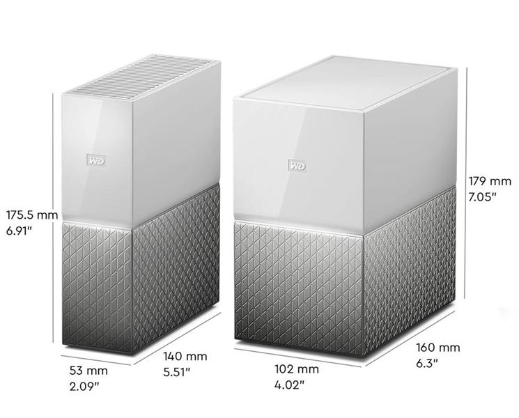 &#212;̉ cứng WD My Cloud - 2TB _3.5&quot; Personal Cloud Network Drives (WDBVXC0020HWT-SESN) 118MC